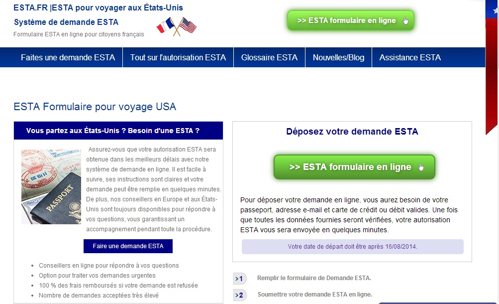 Voyagez aux Etats Unis sans visa grâce à ESTA