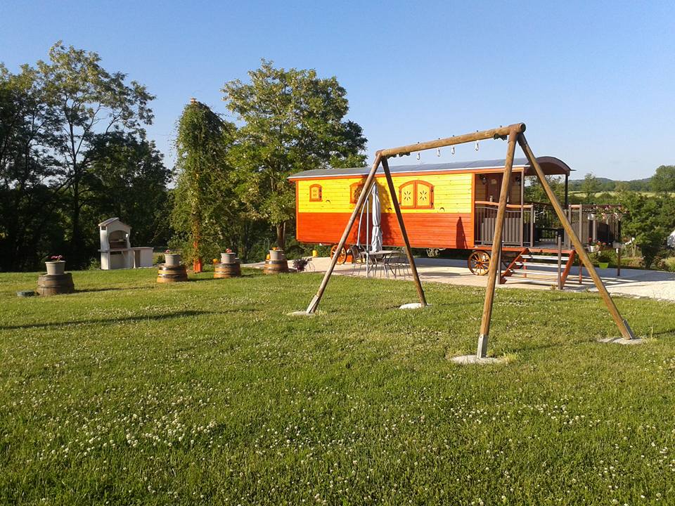 Des vacances en roulotte en Bourgogne